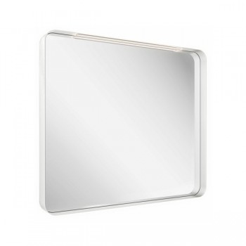 Зеркало STRIP I 900x700 белое с подсветкой